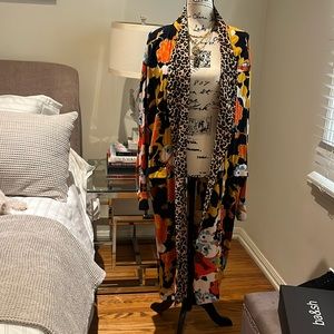 Free people long kimono style jacket xs